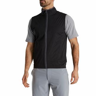 Men's Footjoy HydroKnit Vest Black NZ-103498
